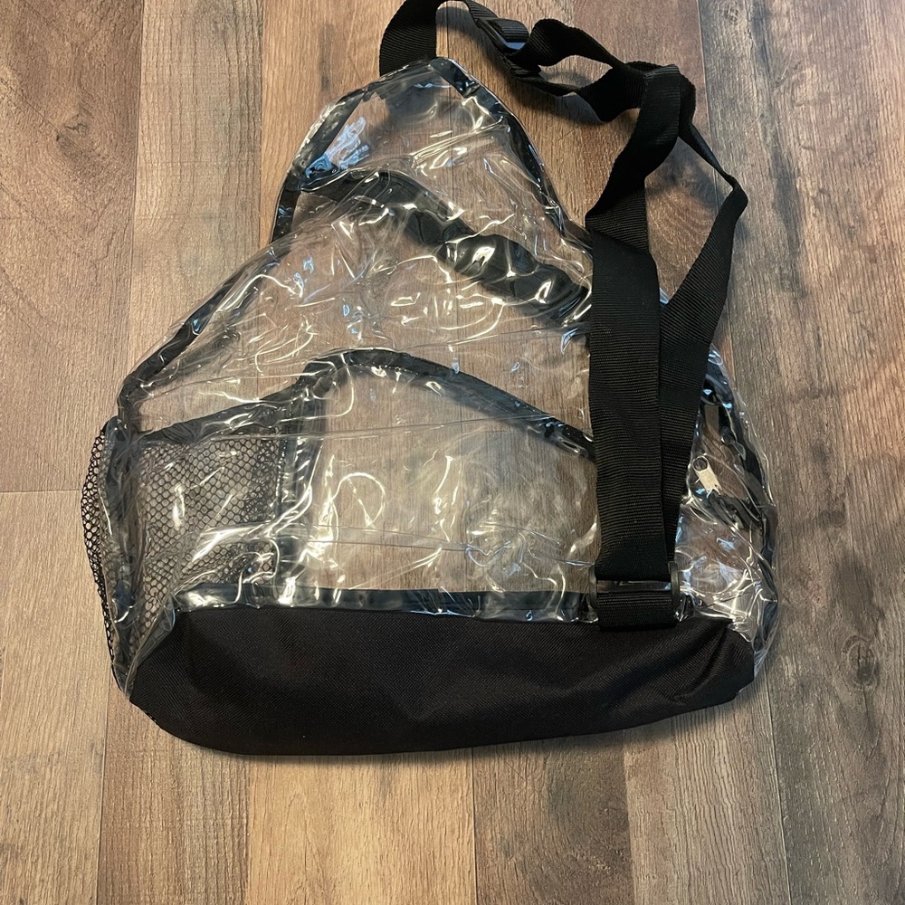 Clear stadium crossbody bag with pockets - Picture 2 of 7